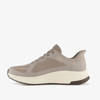 Skechers Slip-ins: BOBS Squad 4 heren sneakers taupe