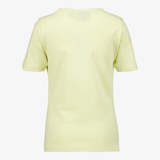 TwoDay meisjes T-shirt met vlinder lichtgeel