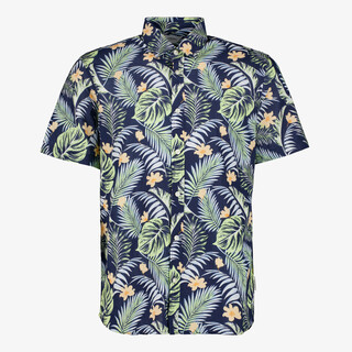 JJ REBEL heren overhemd met tropische print