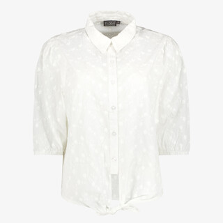 TwoDay dames blouse met driekwart mouwen wit