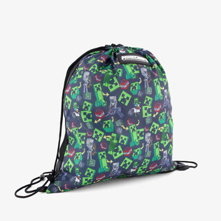 Minecraft gymtas groen 2 liter
