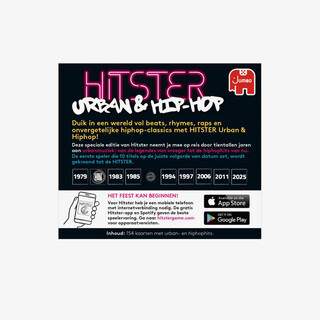 Hitster Urban & Hip-Hop uitbreidingsset