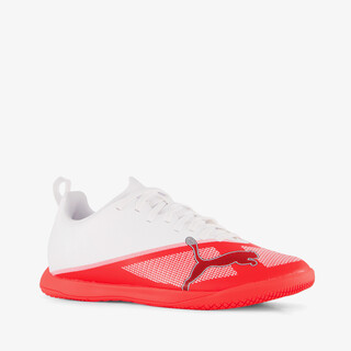 Puma Ultra 7 Play IT IC kinder zaalschoenen wit rood