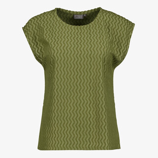 TwoDay dames T-shirt met print groen