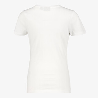 TwoDay meisjes T-shirt met palmboom wit