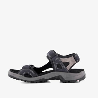 ECCO Offroad leren heren sandalen blauw
