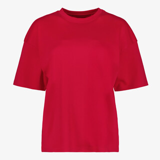 TwoDay oversized dames T-shirt rood