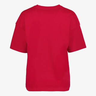 TwoDay oversized dames T-shirt rood
