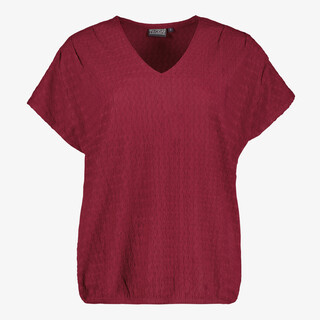 TwoDay dames T-shirt bordeauxrood