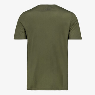 Under Armour UA Left Chest Logo heren T-shirt donkergroen