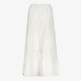 TwoDay dames lange witte rok met broderie