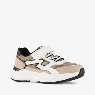 Blue Box jongens sneakers beige wit