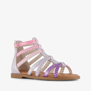 Blue Box meisjes sandalen met luipaardprint en glitters