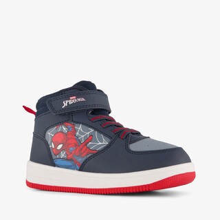 Spiderman jongens hoge sneakers blauw rood