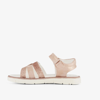 Blue Box meisjes sandalen met hartjes roze