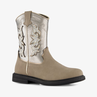 Blue Box meisjes western laarzen beige