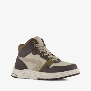 Blue Box hoge jongens sneakers bruin