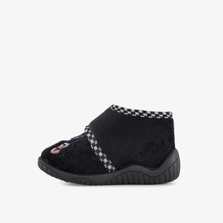 Thu!s jongens pantoffels race auto's zwart