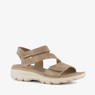 Skechers Easy Going - All Day Chic sandalen taupe