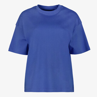TwoDay oversized dames T-shirt blauw