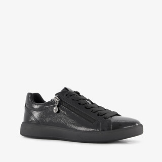 Tamaris dames sneakers zwart lak