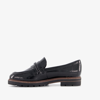 Marco Tozzi dames loafers zwart