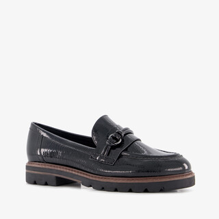 Marco Tozzi dames loafers zwart