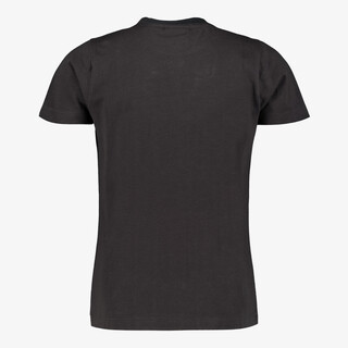 TwoDay meisjes T-shirt met panter antraciet