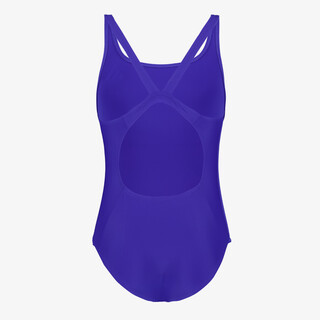 Adidas V-rug dames badpak blauw