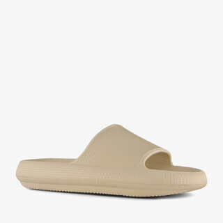 Heren badslippers beige