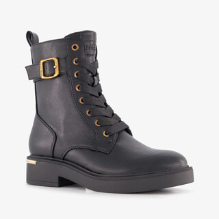 XX bij Mexx dames veterboots zwart