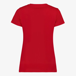 TwoDay dames T-shirt met tekstopdruk rood