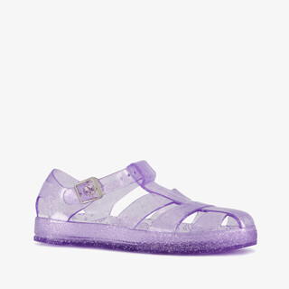Meisjes waterschoenen met glitters lila
