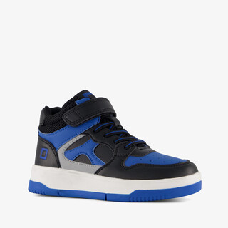 Blue Box hoge jongens sneaker blauw zwart