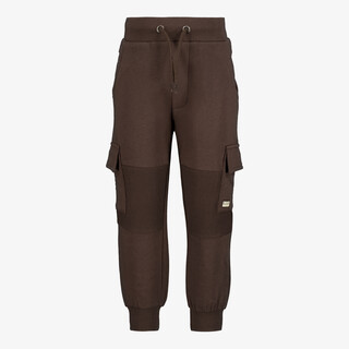 Unsigned jongens cargo jogginbroek bruin