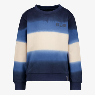 Unsigned jongens sweater blauwe beige