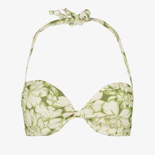 Osaga voorgevormde dames bikinitop met bloemenprint