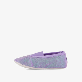 Chicane balletschoenen paars met glitters