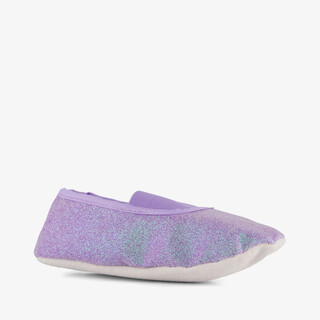 Chicane balletschoenen paars met glitters
