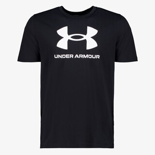 Under Armour UA Logo heren T-shirt zwart