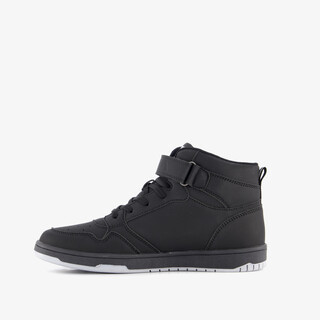Blue Box hoge jongens sneakers met ster zwart