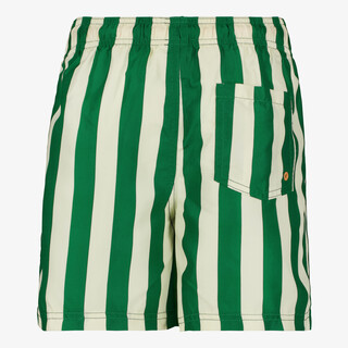Osaga gestreepte jongens zwemshort groen beige