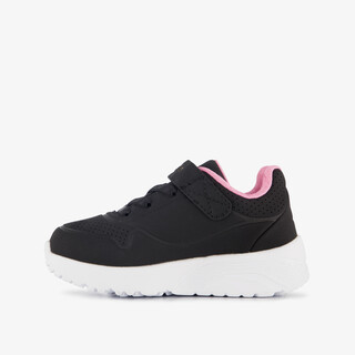 Skechers Uno Lite meisjes sneakers zwart