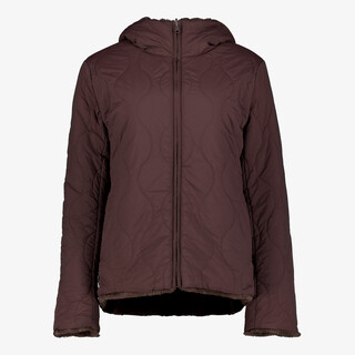 TwoDay reversible dames winterjas met imitatiebont bruin