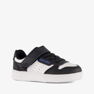 Skechers Quick Street jongens sneakers zwart wit