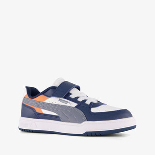 Puma Caven III Block AC+ PS kinder sneakers blauw
