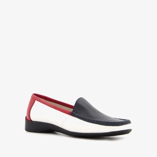 Hush Puppies leren dames mocassins multicolor