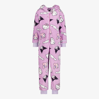 Hello Kitty and Friends meisjes onesie roze