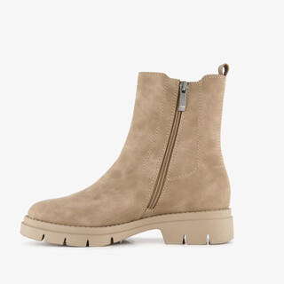 Tamaris dames Chelsea boots beige