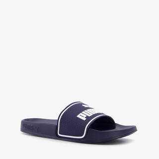 Puma Leadcat 2.0 Peacoat badslippers blauw wit